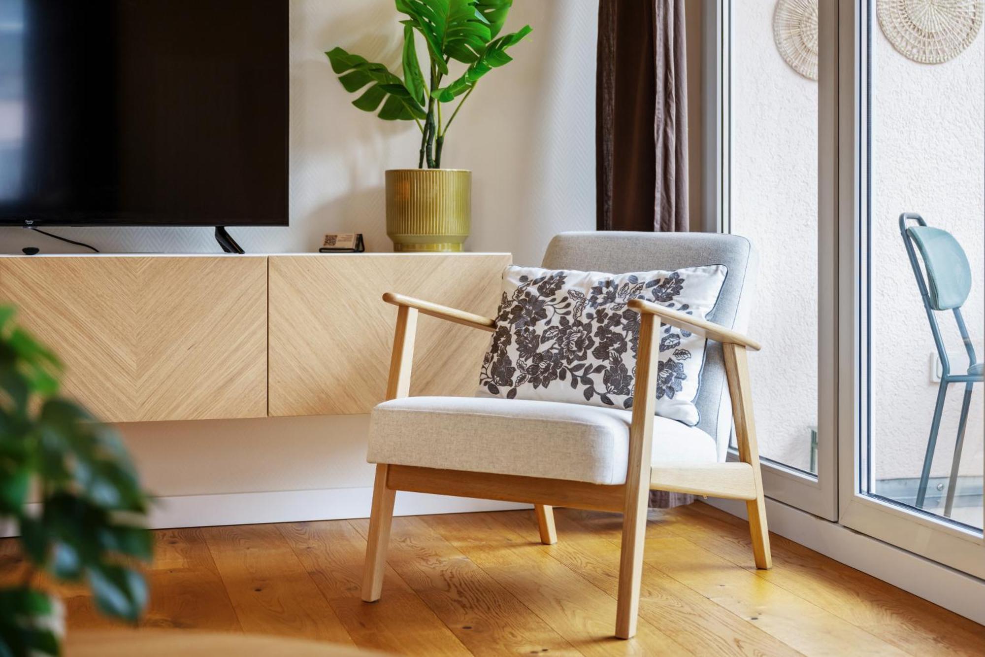 茨维考Edler Wohnraum Schwanenteich-Oase Mit Balkon, Kaffeevollautomat, Lift & Parkplatz公寓 外观 照片